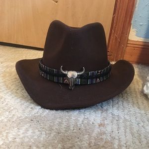 Cowboy hat with belt